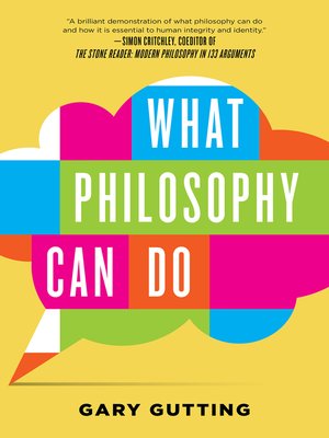 cover image of What Philosophy Can Do